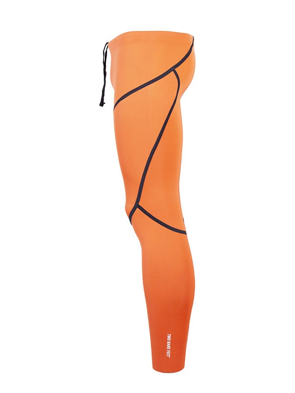 Two Bare Feet Mens 5/3mm Buoyancy Wetsuit Pants (Orange)
