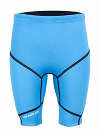 Two Bare Feet Mens 5/3mm Buoyancy Wetsuit Shorts (Blue)