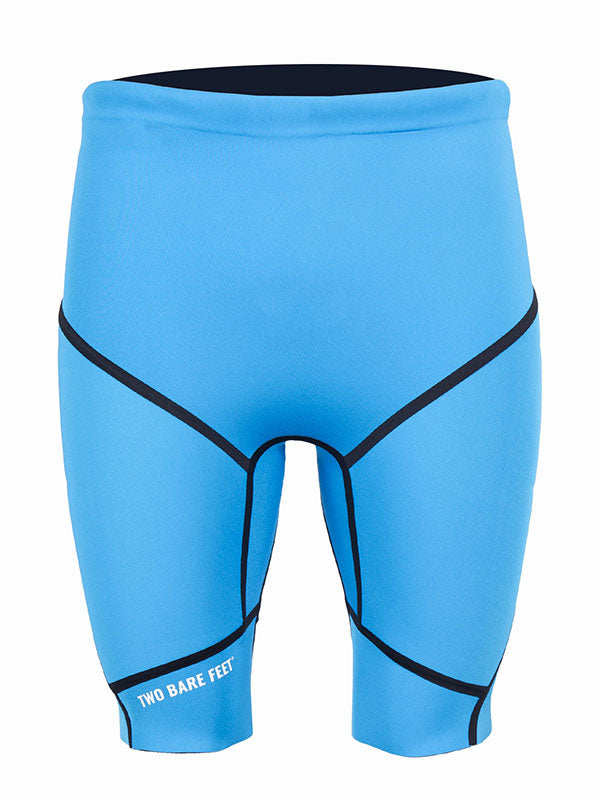 Two Bare Feet Mens 5/3mm Buoyancy Wetsuit Shorts (Blue)