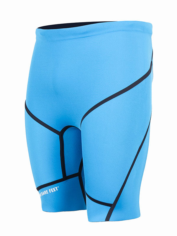 Two Bare Feet Mens 5/3mm Buoyancy Wetsuit Shorts (Blue)