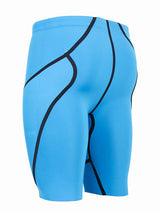 Two Bare Feet Mens 5/3mm Buoyancy Wetsuit Shorts (Blue)