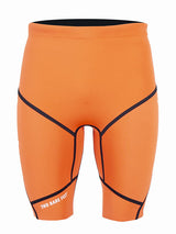 Two Bare Feet Mens 5/3mm Buoyancy Wetsuit Shorts (Orange)