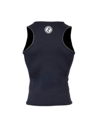 Mens Heritage Sleeveless 2mm Wetsuit Jacket (Black)