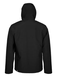 Mens Sherpa Lined Waterproof Jacket (Black/Charcoal)