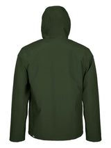 Mens Sherpa Lined Waterproof Jacket (Forest/Charcoal)