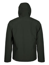 Mens Sherpa Lined Waterproof Jacket (Khaki/Black)