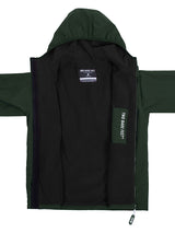 Mens Sherpa Lined Waterproof Jacket (Khaki/Black)