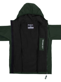 Mens Sherpa Lined Waterproof Jacket (Khaki/Black)