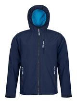 Mens Sherpa Lined Waterproof Jacket (Marine Blue/Blue)