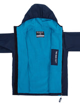 Mens Sherpa Lined Waterproof Jacket (Marine Blue/Blue)