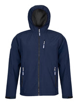 Mens Sherpa Lined Waterproof Jacket (Marine Blue/Charcoal)