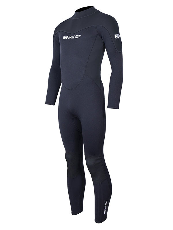 Two Bare Feet SupaFlex 3/2mm Mens Full Length Wetsuit (Black)