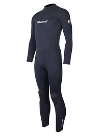 Two Bare Feet SupaFlex 4/3mm Mens Winter Wetsuit (Black)