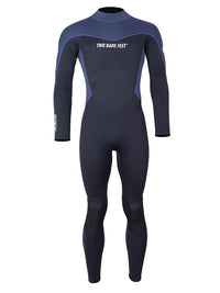 Two Bare Feet SupaFlex 3/2mm Mens Full Length Wetsuit (Navy/Black)