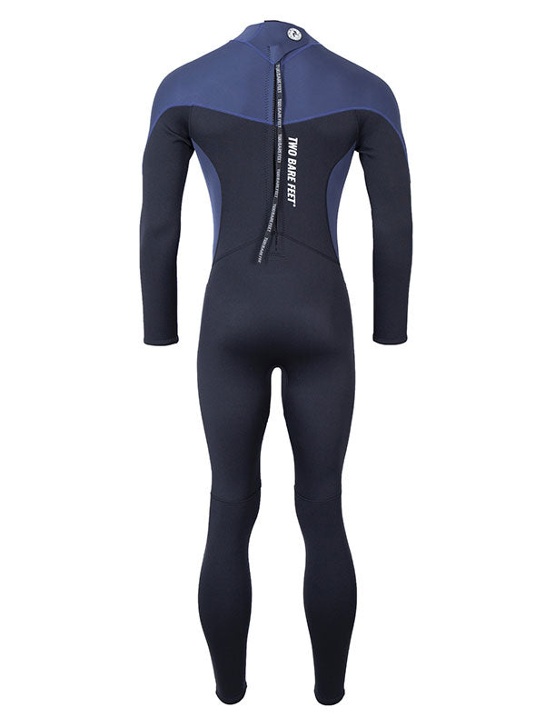 Two Bare Feet SupaFlex 4/3mm Mens Winter Wetsuit (Navy/Black)