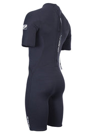 Two Bare Feet SupaFlex 3/2mm Mens Shorty Wetsuit (Black)