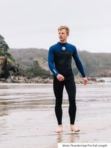 Two Bare Feet Thunderclap Pro 3/2mm Mens Wetsuit (Black/Blue)