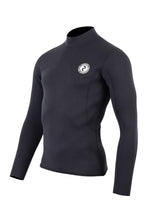 Two Bare Feet Mens Aspect Back Zip 2.5mm Wetsuit Jacket (Black)