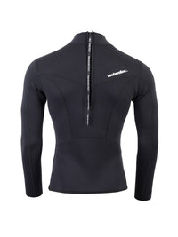 Two Bare Feet Mens Aspect Back Zip 2.5mm Wetsuit Jacket (Black)