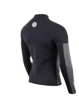 Two Bare Feet Perspective Full Zip 2.5mm Wetsuit Jacket (Black/Grey)