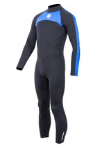 Two Bare Feet Flare 2.5mm Mens Superstretch Full Length Wetsuit (Blue)