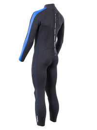Two Bare Feet Flare 2.5mm Mens Superstretch Full Length Wetsuit (Blue)