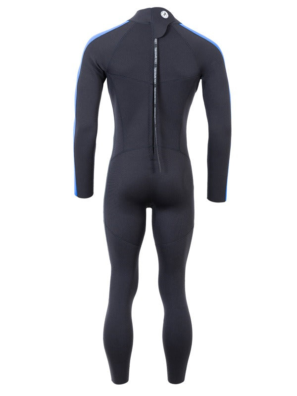 Two Bare Feet Flare 2.5mm Mens Superstretch Full Length Wetsuit (Blue)