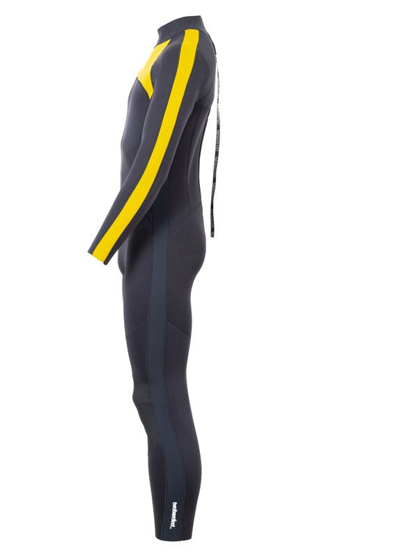 Two Bare Feet Flare 2.5mm Mens Superstretch Full Length Wetsuit (Yellow)