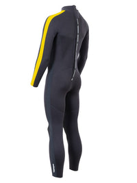 Two Bare Feet Flare 2.5mm Mens Superstretch Full Length Wetsuit (Yellow)