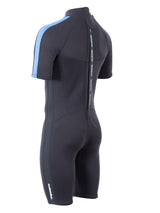 Two Bare Feet Flare 2.5mm Mens Superstretch Shorty Wetsuit (Blue)