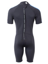 Two Bare Feet Flare 2.5mm Mens Superstretch Shorty Wetsuit (Blue)