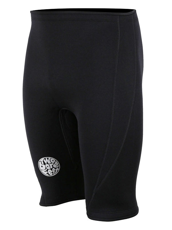 Two Bare Feet Mens Heritage 3mm Wetsuit Shorts (Black)
