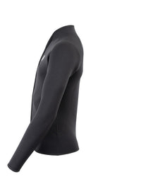 Heritage 3mm Full Zip Long Sleeve Wetsuit Jacket (Black)-XS