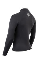 Heritage 3mm Full Zip Long Sleeve Wetsuit Jacket (Black)-XS