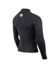 Heritage 3mm Full Zip Long Sleeve Wetsuit Jacket (Black)-2XS