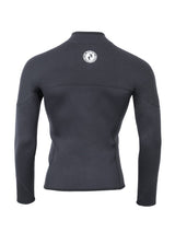 Two Bare Feet Mens Heritage Half Zip 3mm Wetsuit Jacket & Pants Set (Black)