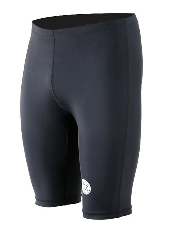 Two Bare Feet Mens Lycra Swimming Shorts (Black)
