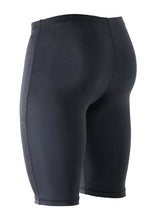 Two Bare Feet Mens Lycra Swimming Shorts (Black)