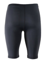 Two Bare Feet Mens Lycra Swimming Shorts (Black)