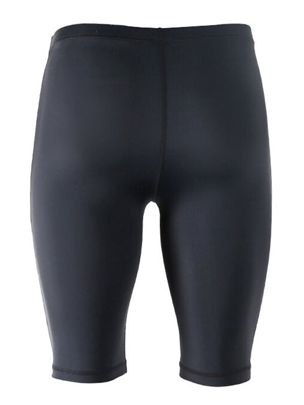 Two Bare Feet Mens Lycra Swimming Shorts (Black)