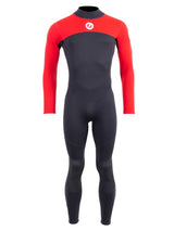 Two Bare Feet Thunderclap 2.5mm Mens Wetsuit (Red / Black)