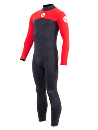 Two Bare Feet Thunderclap 2.5mm Mens Wetsuit (Red / Black)