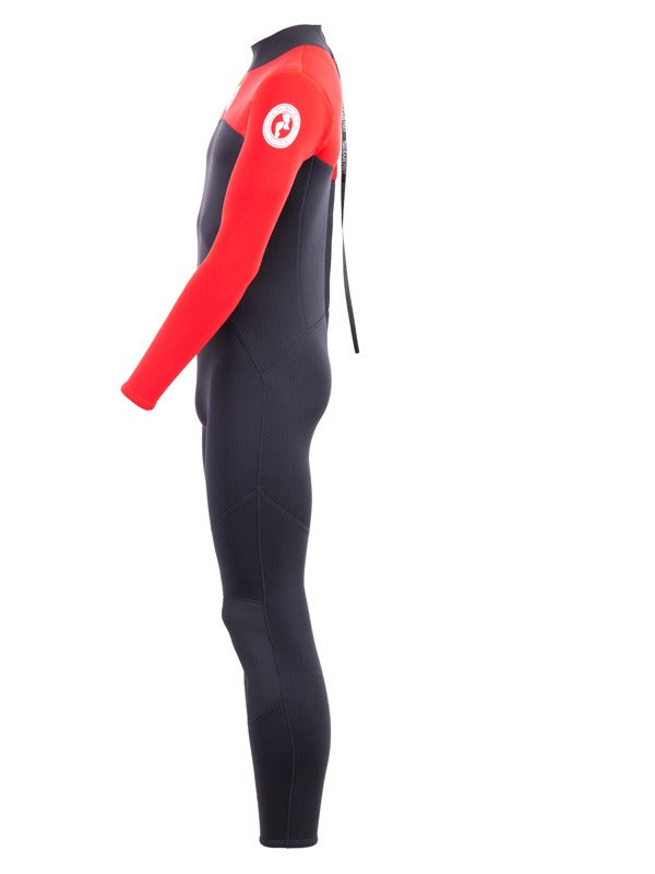 Two Bare Feet Thunderclap 2.5mm Mens Wetsuit (Red / Black)