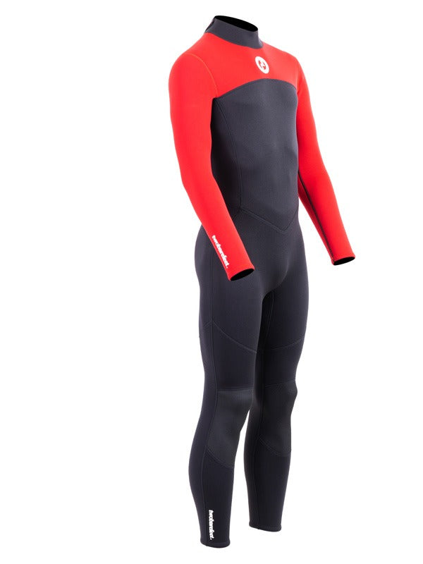 Two Bare Feet Thunderclap 2.5mm Mens Wetsuit (Red / Black)