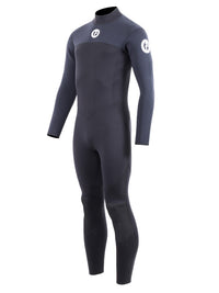 Two Bare Feet Thunderclap 4/3mm Mens Winter Wetsuit (Black)