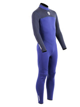 Two Bare Feet Thunderclap 4/3mm Mens Winter Wetsuit (Navy)