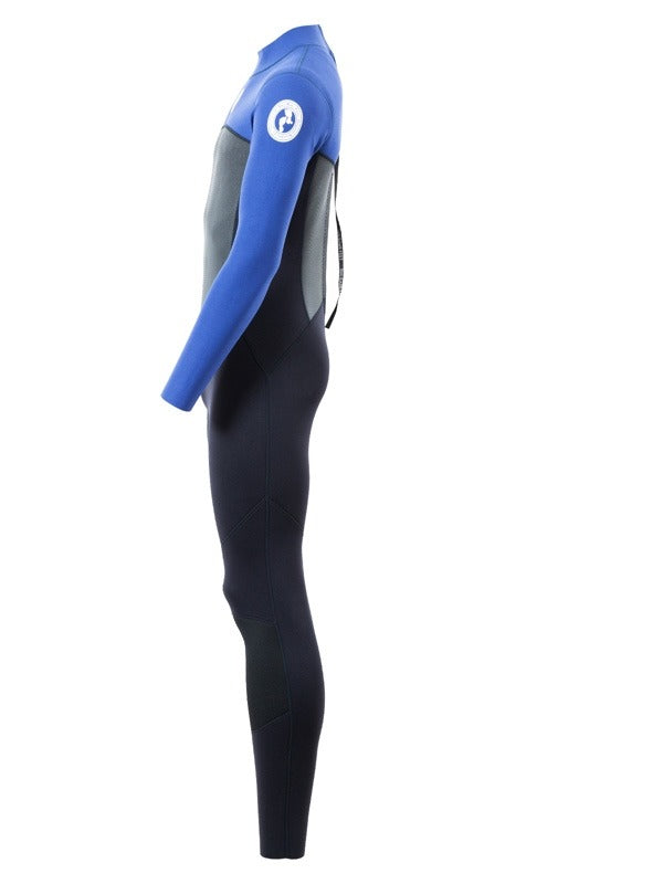 Two Bare Feet Thunderclap Pro 3/2mm Mens Wetsuit (Black/Blue)