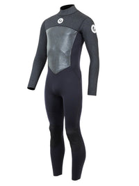 Two Bare Feet Thunderclap Pro 3/2mm Mens Wetsuit (Black/Dark Grey)