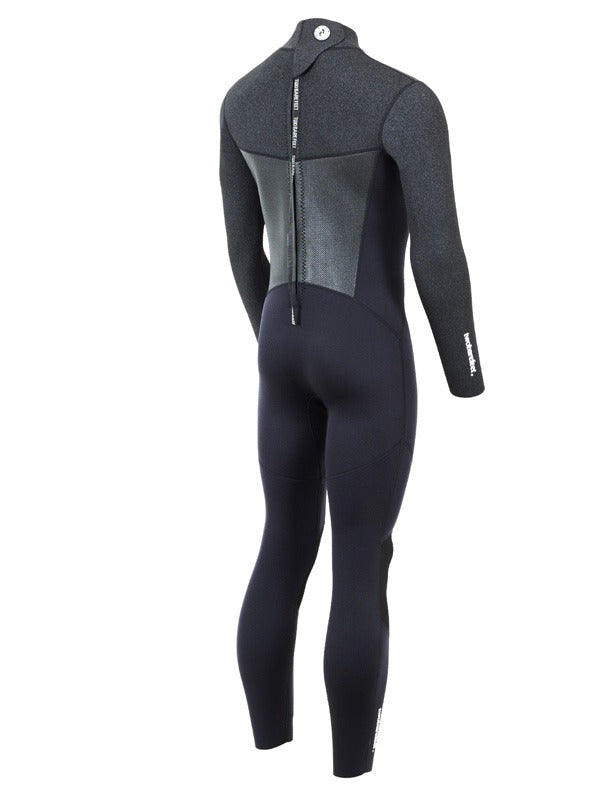 Two Bare Feet Thunderclap Pro 3/2mm Mens Wetsuit (Black/Dark Grey)
