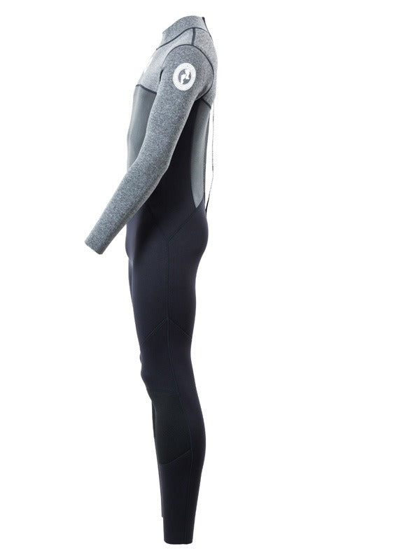 Two Bare Feet Thunderclap Pro 3/2mm Mens Wetsuit (Black/Delta Grey)